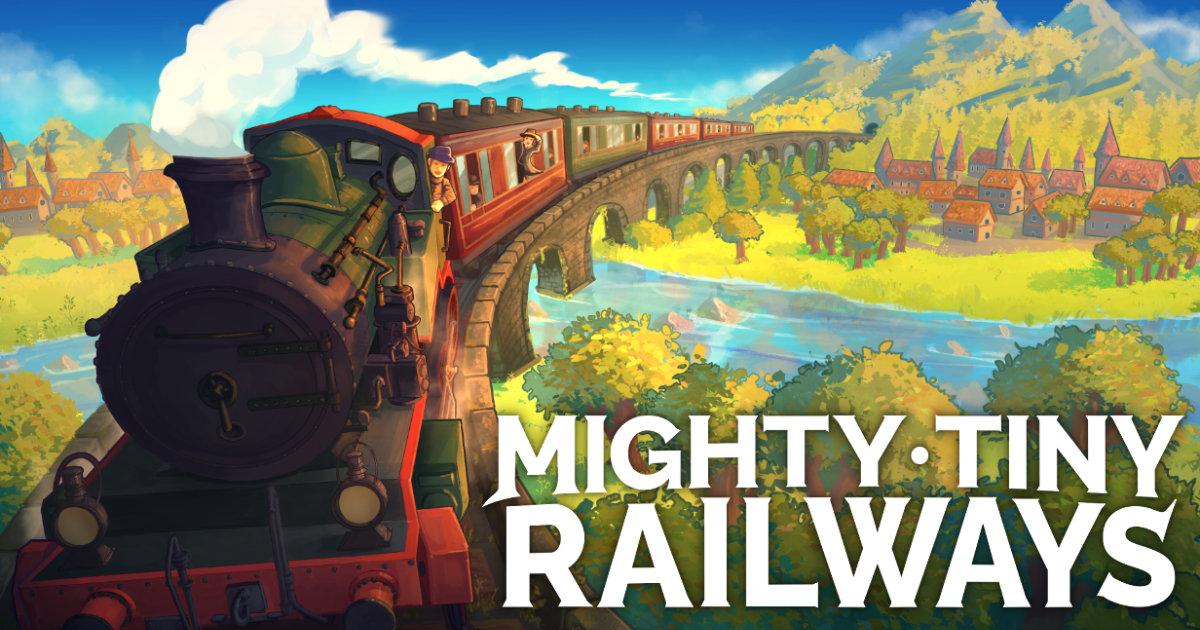 Mighty Tiny Railways key art